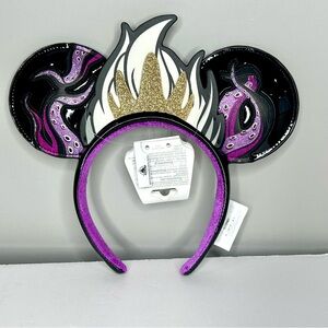 Disney Parks The Little Mermaid Ursula Ears